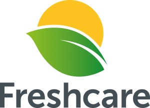 Freshcare标志-肖像CMYK灰色类型